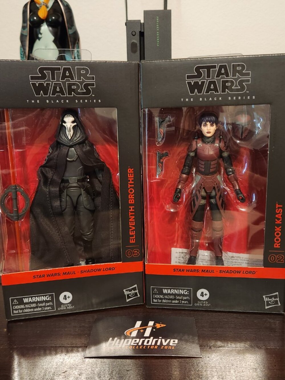 Star Wars: The Black Series Maul: Shadow Lord Eleventh Brother & Rook Kast Set